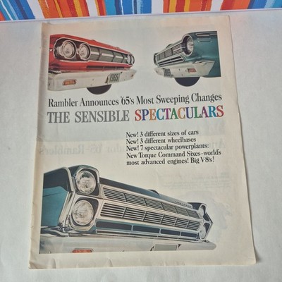 1965 AMC Rambler Magazine Ad  