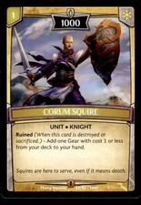 Corum Squire 12/86 Argent Saga 2019 ARG Trading Card CCG TCG