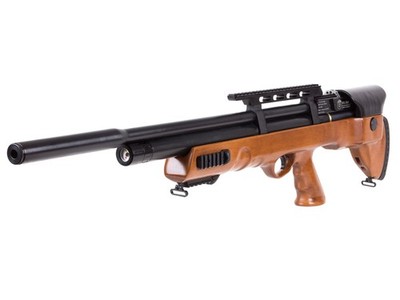 Hatsan BullBoss QE Air Rifle, Wood, .25 Cal, PCP