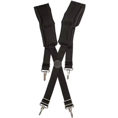 Black Nylon Tradesman Pro Suspenders