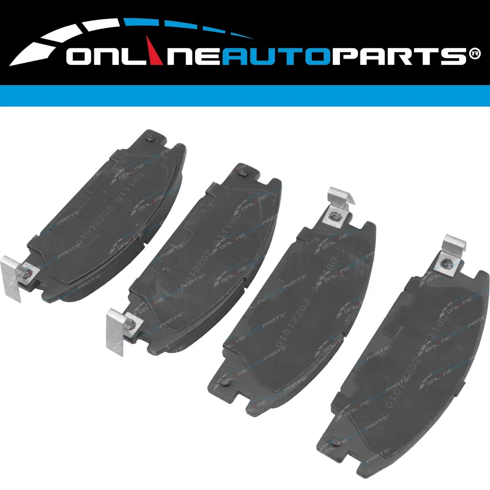 Front Disc Brake Pads Set for Holden Rodeo 2x4 4x4 1988-2003 TF TFR TFS Ute - image 3 of 4
