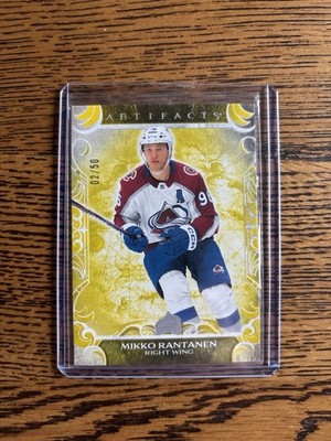 Mikko Rantanen Artifacts 2024-25 YELLOW /50 #80 Colorado Avalanche