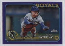2024 Topps Chrome Purple Refractor 29/250 Bobby Witt Jr #120 0w27