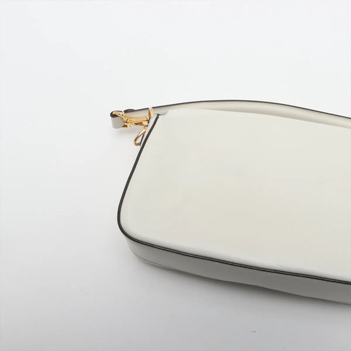 Fendi Multi-pocket baguette Leather 2 Way Shoulder Bag White 8BR808 - Bild 12 von 12
