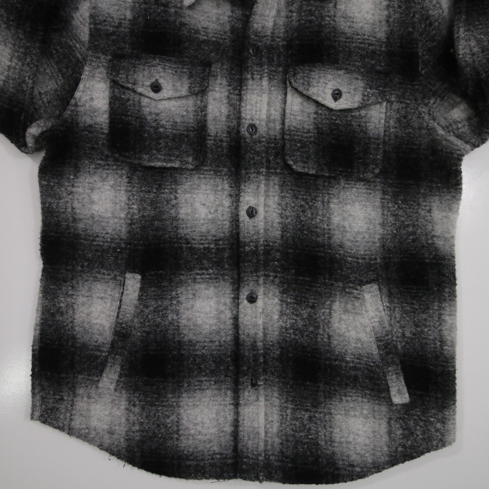 GAP Shacket Jacket Wool Blend Button Up Mens Medi… - image 6