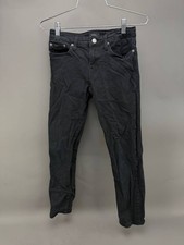 Polo Ralph Lauren Boys Youth Size M 10-12 Denim Black Jeans