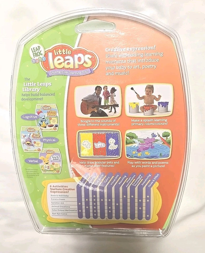 Leapfrog Baby Little Leaps Lot Of 5 For Baby 9+ Months & Multiple Languages - Image 4 of 4