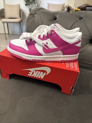 Nike Dunk Low Active Fuchsia Pink White GS EU 38 / US 5.5 Neu