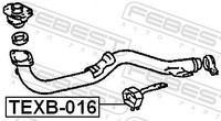 Febest Trag-/FüHrungsgelenk 0220-P12 FüR Infiniti Passend FüR Nissan
