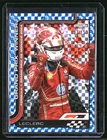 2025 Topps Chrome F1 Charles Leclerc Monaco GP Winner Blue Checker 137/150 #100