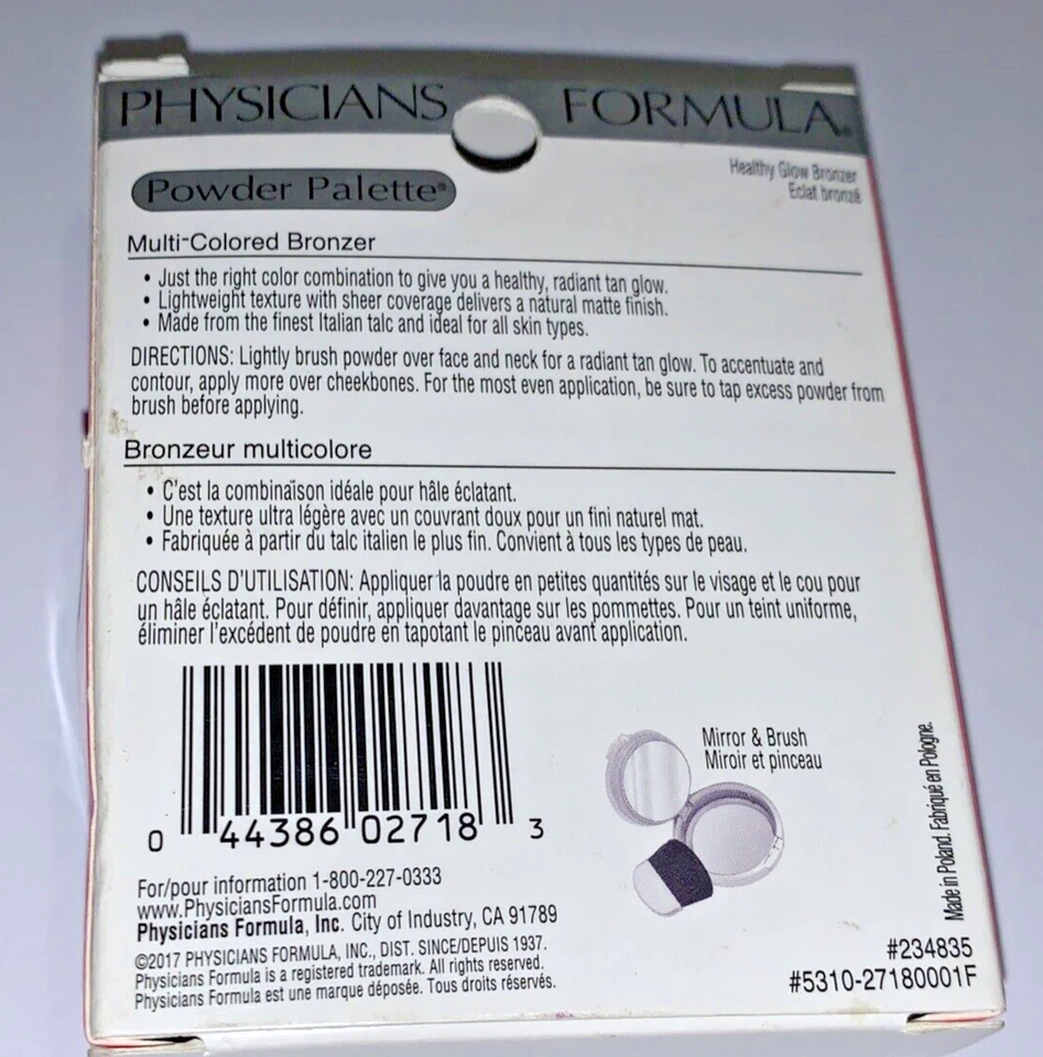 Physicians Formula Powder Palette Multi-Colored Bronzer, 2718 Healthy Glow, - Image 3 of 3