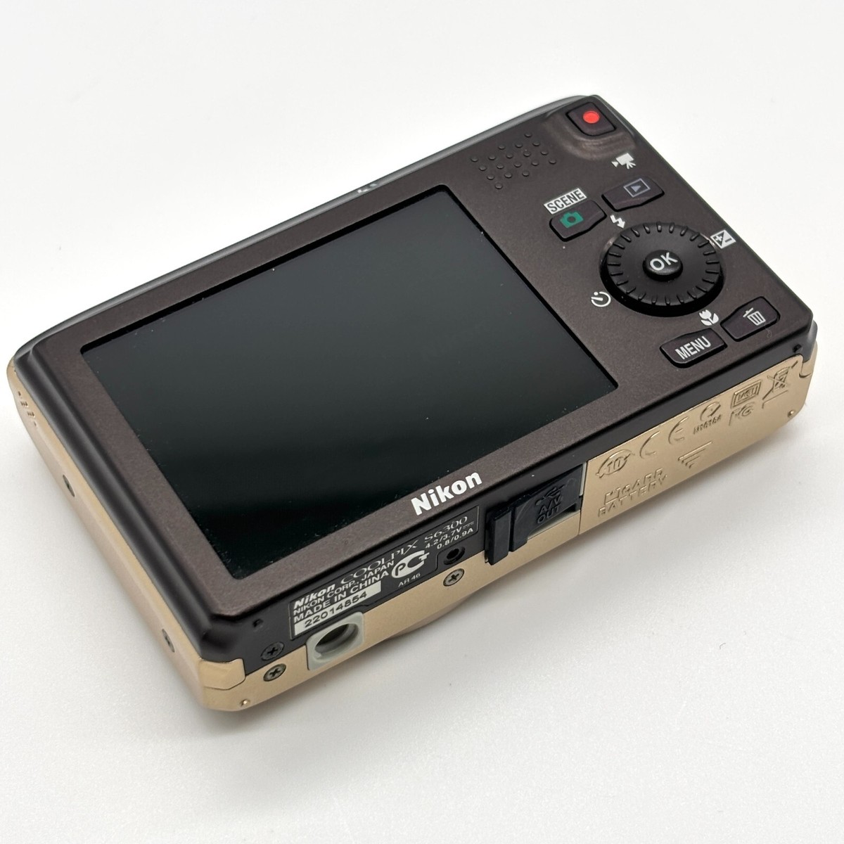 N-Mint Nikon COOLPIX S6300 Gold 16.0MP Digital Camera N-Mint Nikon COOLPIX S6300 Gold 16.0MP Digital Camera