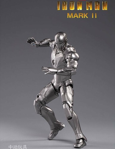 ZD TOYS IRON MAN MK 2 Mark II Marvel Avengers 7" Action Figure Toys Gifts - Picture 6 of 12