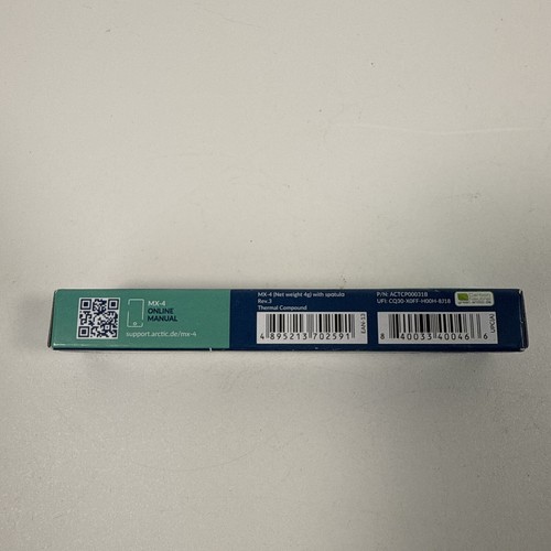ARCTIC MX-4 4 g incl. Spatula Premium Performance Thermal Paste CPU GPU PC - Photo 3/4