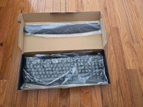 Rosewill RK-100 - Standard Keyboard - Black, 107 Normal Keys, USB - Picture 2 of 2