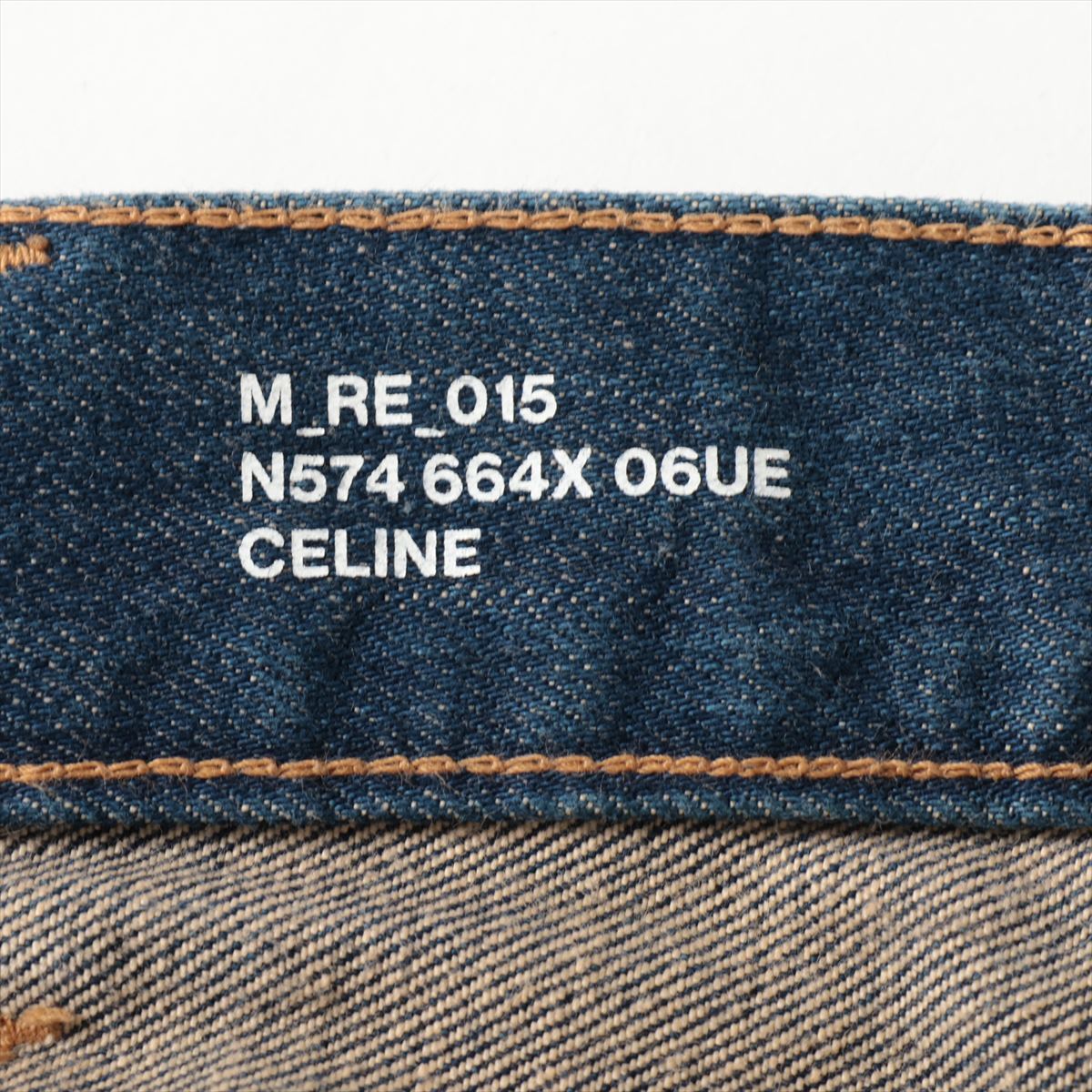Celine Hedi Period Cotton Denim Pants 26 Men's Blue N574 Celine Hedi Period Cotton Denim Pants 26 Men's Blue N574