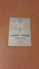 2014 leaf perfect game national Al Pesto 1/1 black print plate card. 