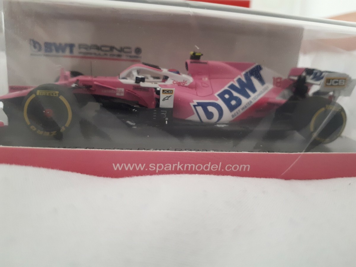 1/43 BWT RACING Point RP20 #18 Belgian F1 GP 2020 L. Stroll Spark S6496 EUR 49,95 - FR