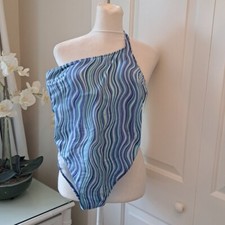 NWT Victoria's Secret Womens One Shoulder One- Piece Swimsuit Size M