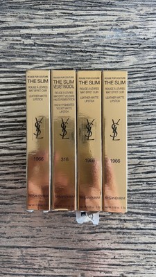 YSL Yves Saint Laurent Rouge Pur Couture THE SLIM Sheer Matte Lipstick (READ)
