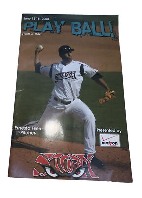 Ernesto Frieri 2008 Lake Elsinore Storm Game Program San Diego Padres CA MiLB