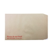 Image of Q-Connect C4 Envelopes Board Back Peel and Seal 115gsm Manilla (125 Pack) KF3521