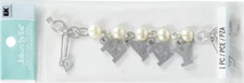 Jolee's by You 3-D Embellishment Silver BABY BRACELET Fast FREE SHIP! 81310