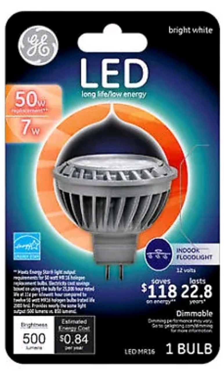 Ge Led 7w Mr16, GE, 45639
