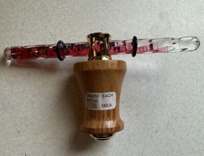 Wand Kaleidoscopes - Handmade - Flame Box Elder - Turned Wood 