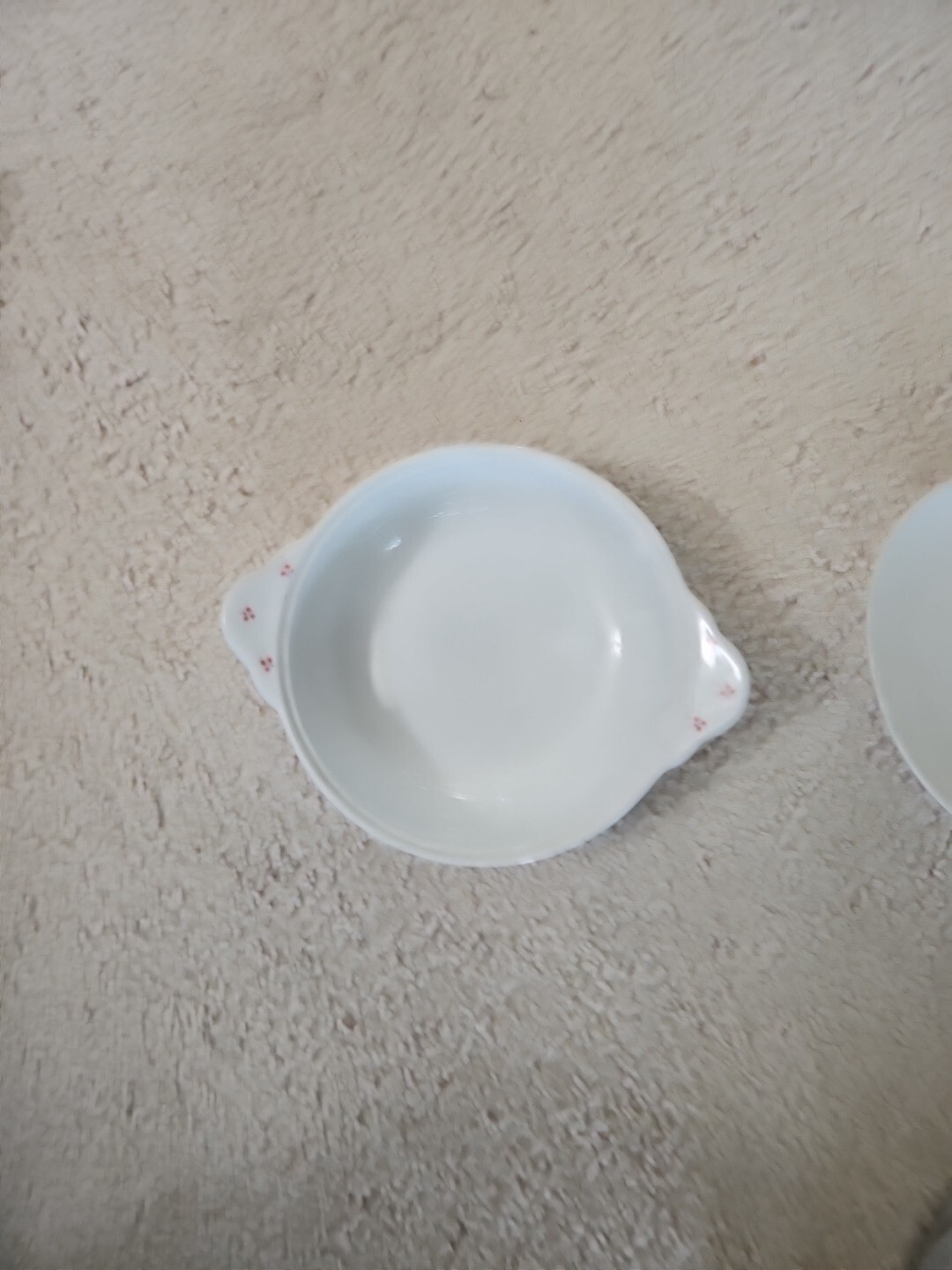 VTG Fairwinds Individual Soup Server & Lid Pattern FWD6 Red Berries Floral Top