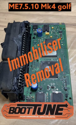 M3.8 ME7 ME7.5 ME7.5.10  IMMO REMOVAL DELETE IMMOBILISER OFF DEFEAT - VW AUDI