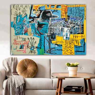 Michel Basquiat Bird the Strokes Album Cover Wall Art Canvas Unframed Print Art
