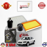 Set Service 4 Filter + ÖL volvo C30 1.8 92KW 125CV Von 2006-> 2007 KV13