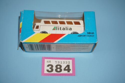 Matchbox Superfast 1980s MB 65 Airport Coach Bus Alita with Box - Picture 1 of 5