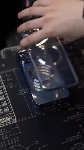 Etui na Apple iPhone 16 15 14 13 12 Pro Max odporne na wstrząsy magnetyczne silikonowe etui - Zdjęcie 3 z 30