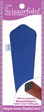 SCISSORFOBZ Designer Scissors Sheath Cover Single large Dark Royal Blue Color