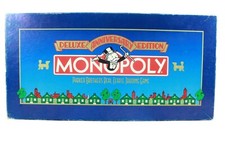Vintage Parker Brothers 1985 Monopoly Deluxe Anniversary Edition