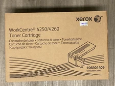 xerox workcentre 4250 / 4260 toner cartridge writing on box