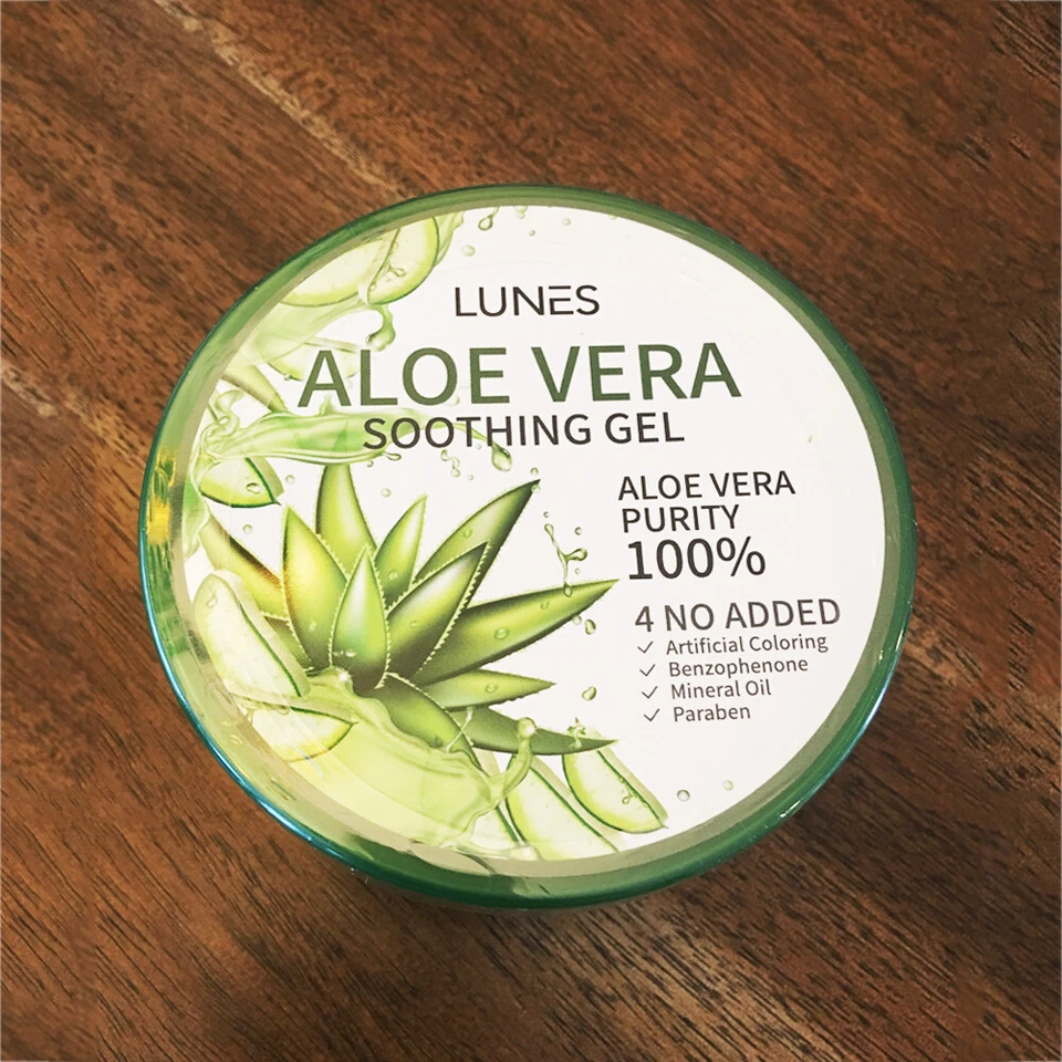 GEL CALMANTE E HIDRATANTE DE ALOE VERA 100% puro 300 ml (10,58 oz) hecho en Corea Foto 3 de 4