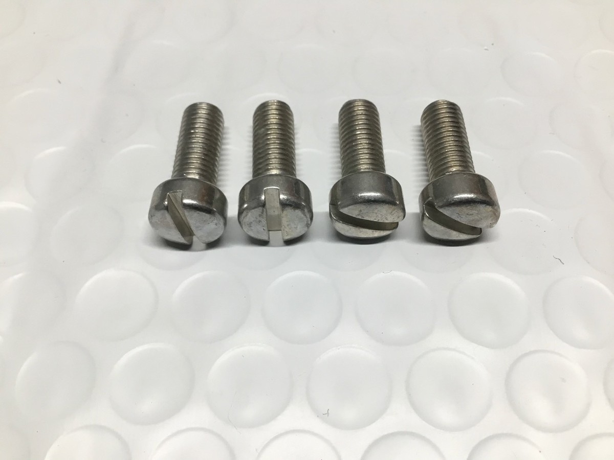 Harley Panhead Shovelhead Fork Slider Cowbell Screws OEM# 1367