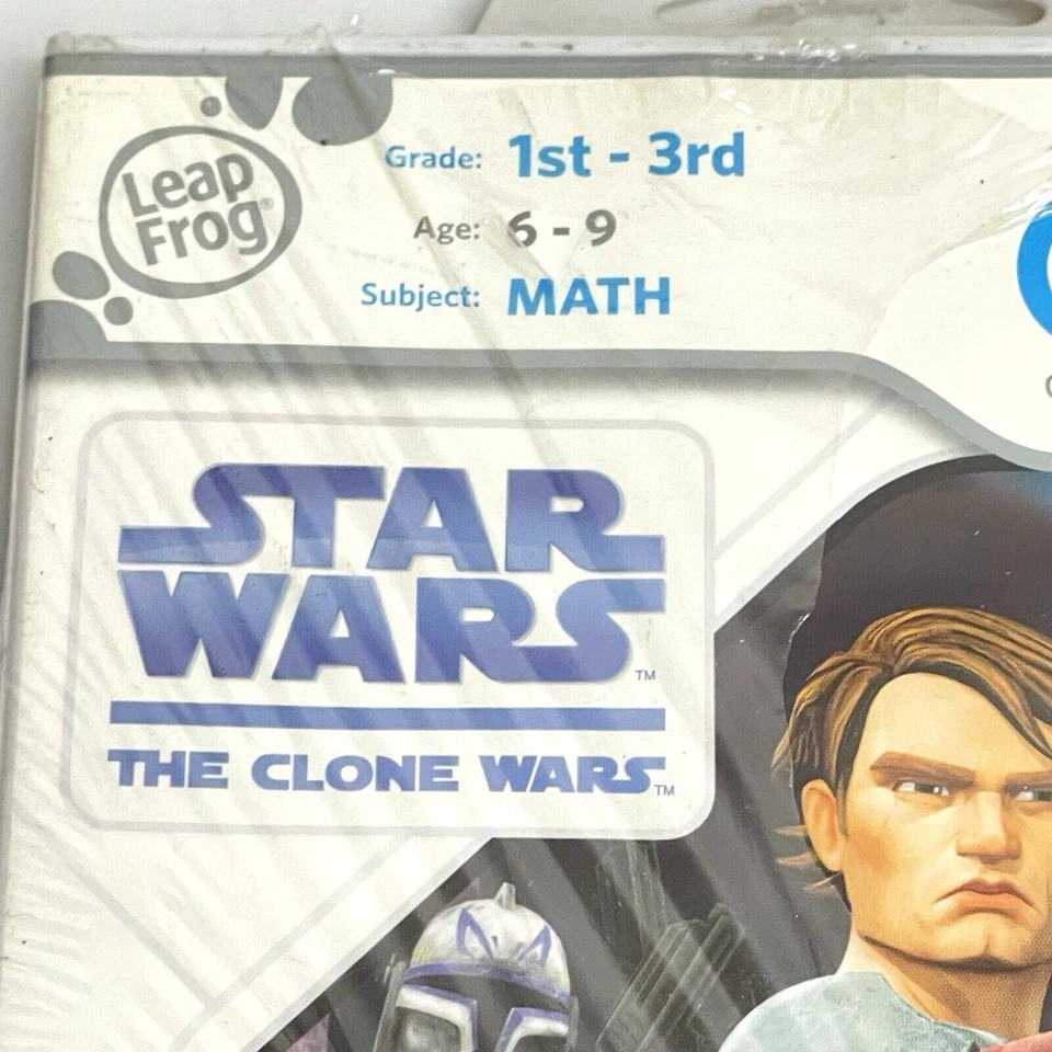 LeapFrog Didj Star Wars: The Clone Wars - Ages 6 to 9 - Game New Sealed ML306 - Image 3 of 4