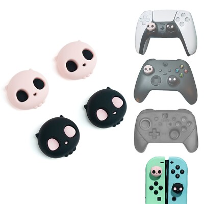 GeekShare Thumb Grip Caps for PS4/PS5/NS PRO/XBOX ONE/XSX/Switch/ Lite/OLED 4PCS