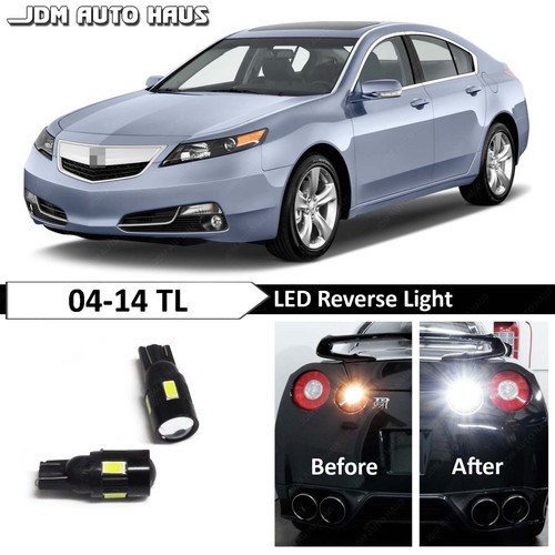 2x White High Power 921 Reverse Backup LED Lights Bulb Fits Acura TL 2004-2014 - 第 1/12 張圖片