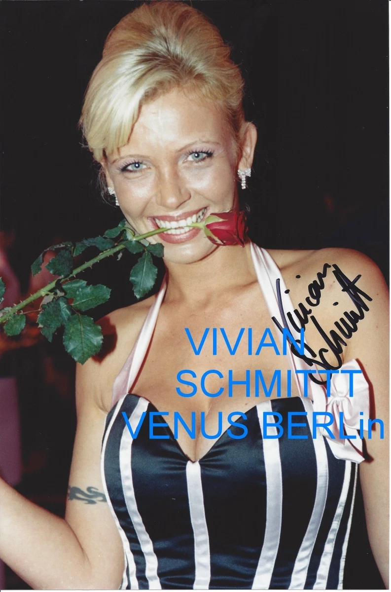 Vivian Schmitt.Original Foto (REPRO) Venus Berlin VIP Party ca 15 cm x 20  cm | eBay