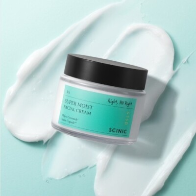 SCINIC Super Moist Facial Cream 80ml Moisturizing Cream Hydrating Cream NEW