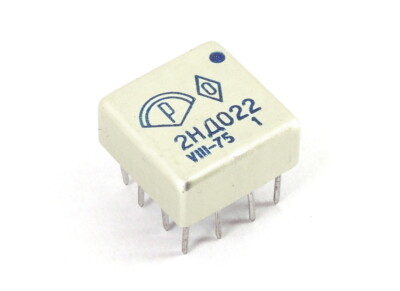 2НД022 (2ND022) 202НД2 (202ND2) Thick Film Diode Array IC 12-Pin Vintage USSR
