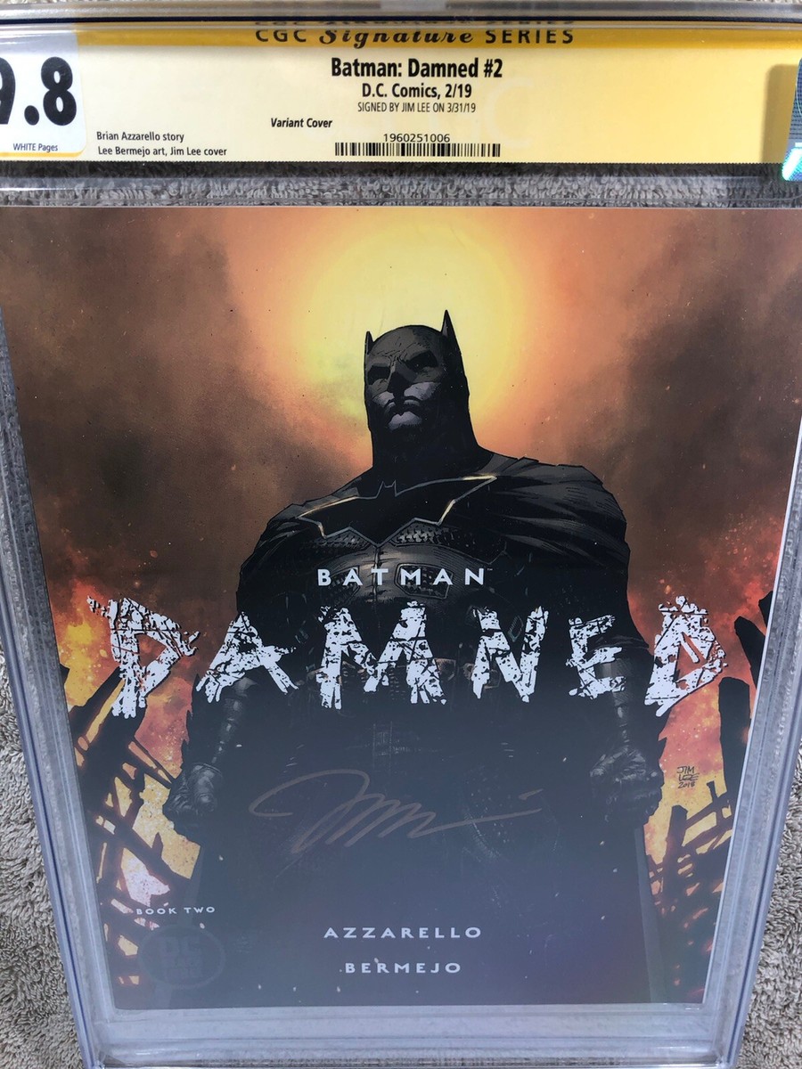Batman Damned 2 CGC SS 9.8 Jim Lee Variant 2/19 | eBay