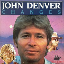 John Denver signed Changes Vinyl Album JSA LOA Rare Country Music Auto Z1589