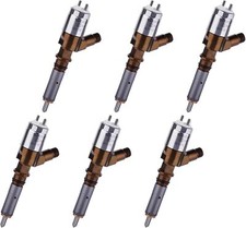 306-9390 6pcs Fuel Injector For Cat C6.6 Engine D6k D6klgp D6kxl Tractor
