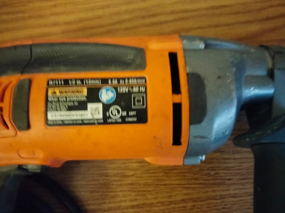 Ridgid R7111 有线双绝缘 1/2 英寸电钻 — 第 2/4 张图片